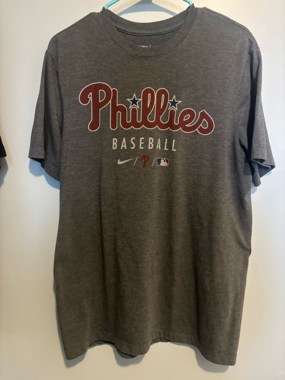 Nike Charcoal Black The Nike Tee - Crewneck Graphic Tag